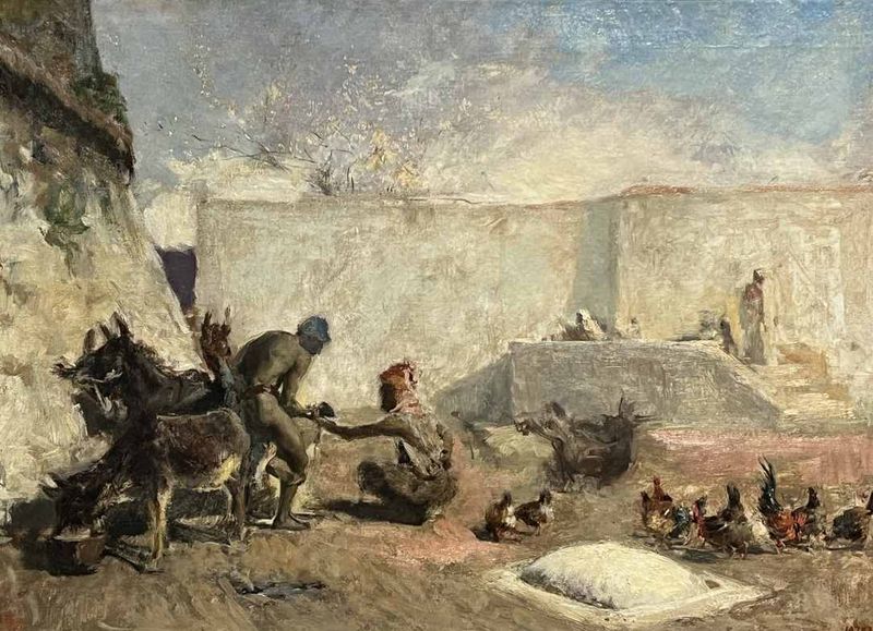Marià Fortuny — Le Ferreur marocain, c. 1870