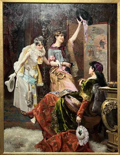 Francesc Masriera — Avant le bal, 1886