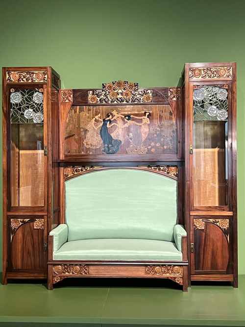 Gaspar Homar et Josep Pey — Banquette 'La Sardana', c. 1903