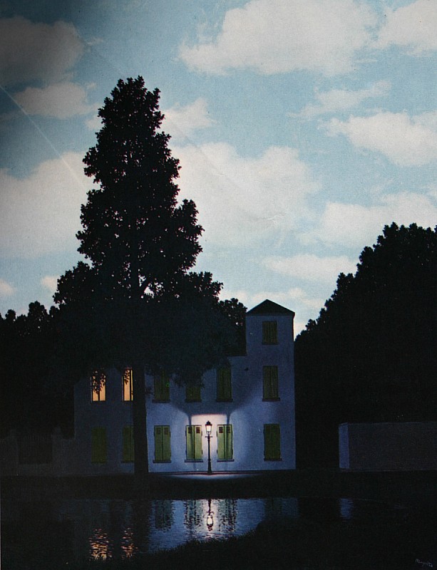 René Magritte — Le Règne des lumières, 1954