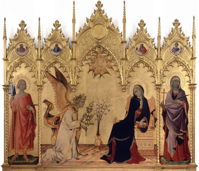 Simone Martini — Annonciation