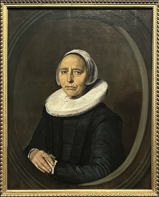 Frans Hals — Portrait de femme, 1640