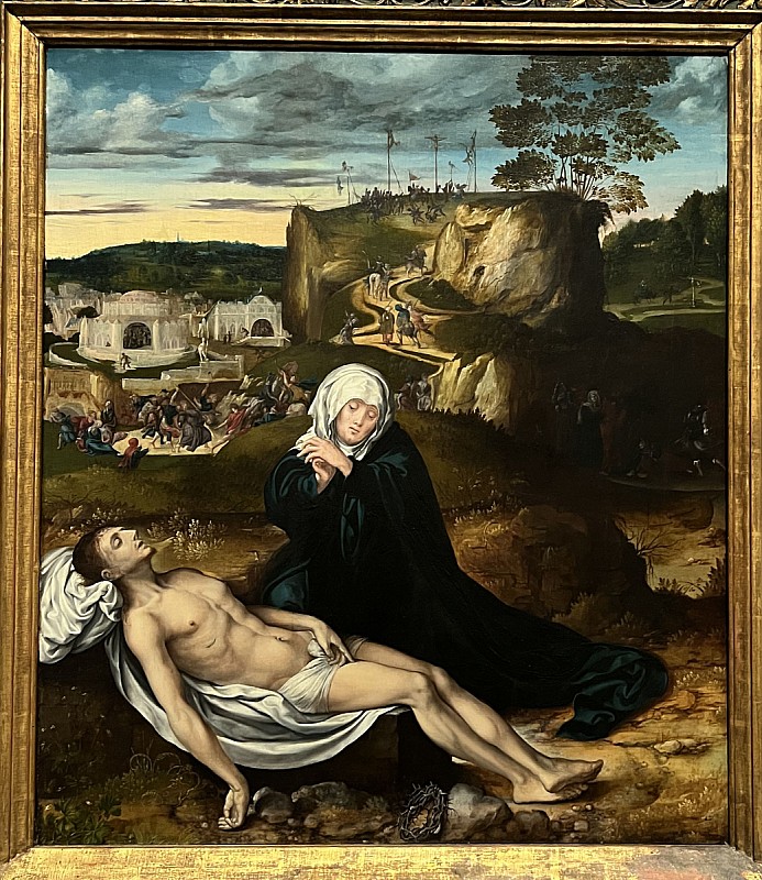 Maître anonyme — Pietà ou Les Sept Douleurs de la Vierge