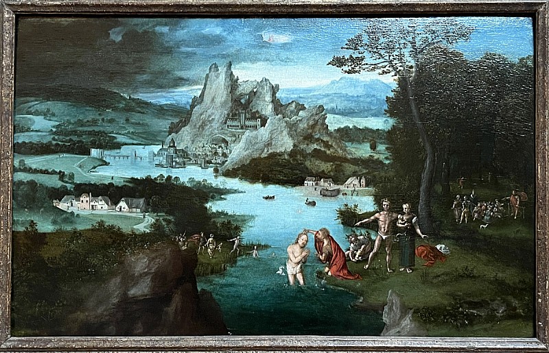 Joachim Patinir — Le Baptême du Christ