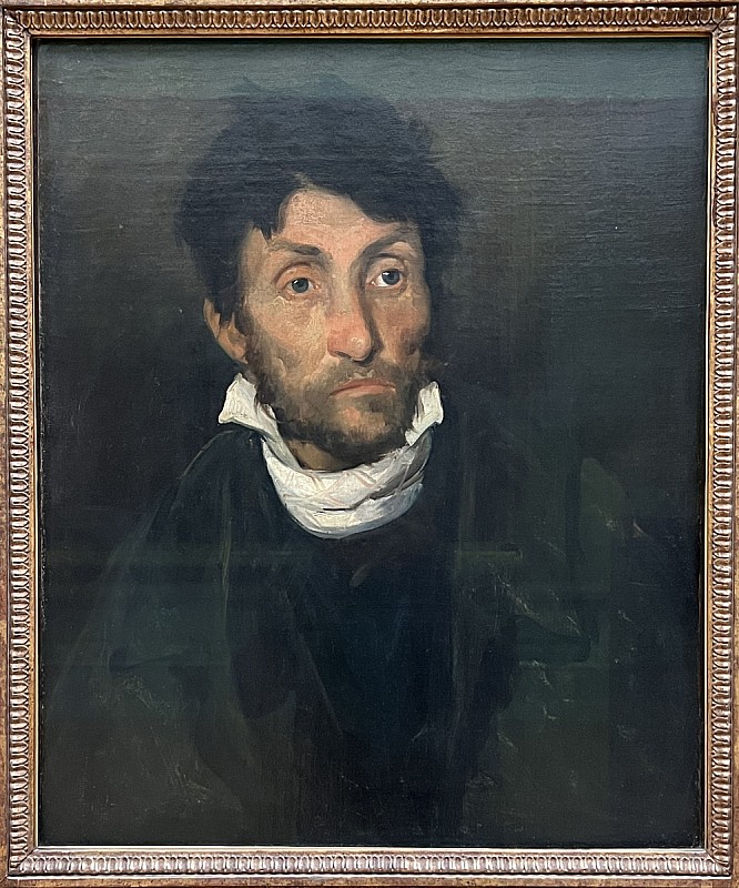 Théodore Géricault — Portrait d'un cleptomane, vers 1820-1824