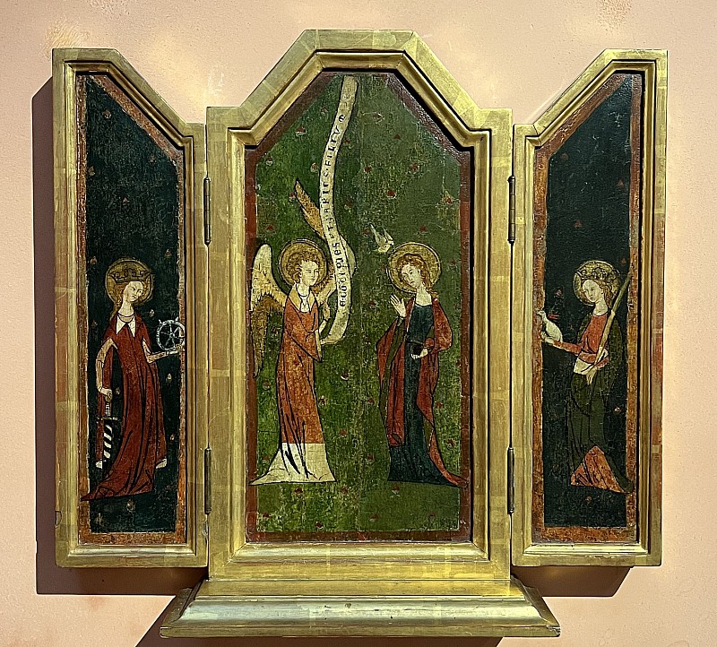 Anonyme allemand — Triptyque de l'Annonciation, vers 1350