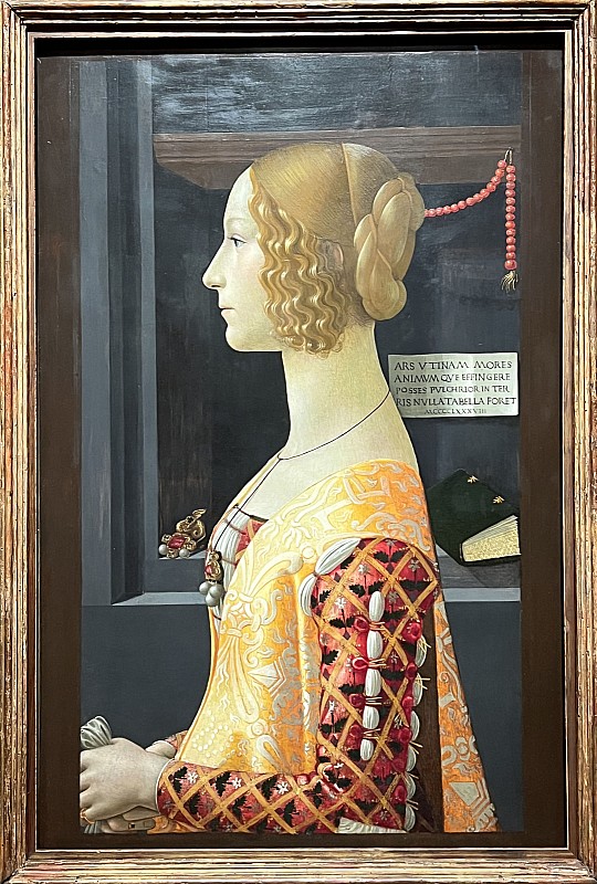 Domenico Ghirlandaio — Portrait de Giovanna degli Albizzi Tornabuoni, 1489-1490