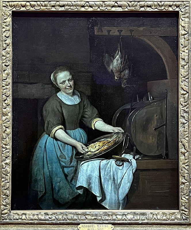 Gabriel Metsu — La Cuisinière, vers 1657-1662