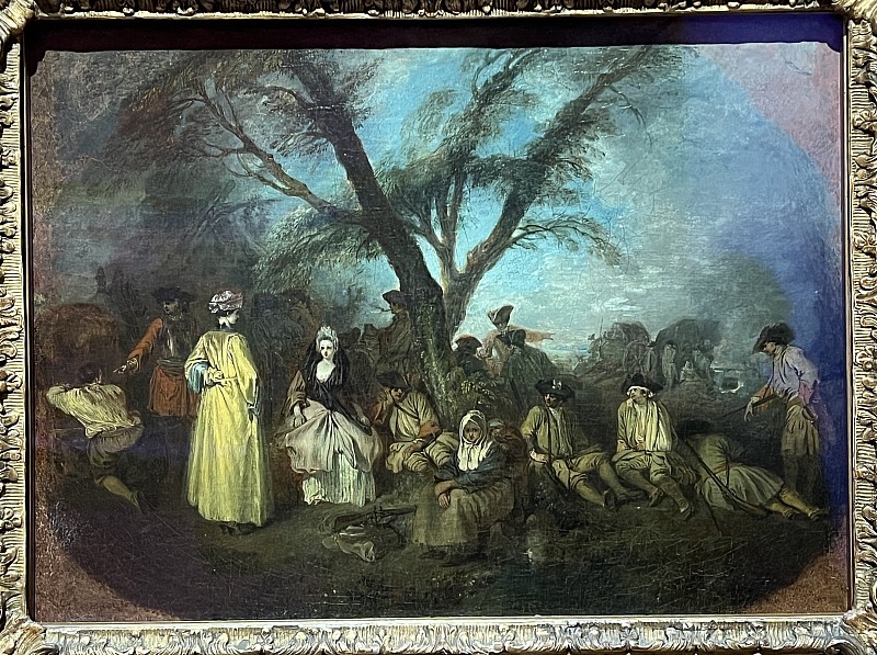 Watteau — Le Repos, vers 1709