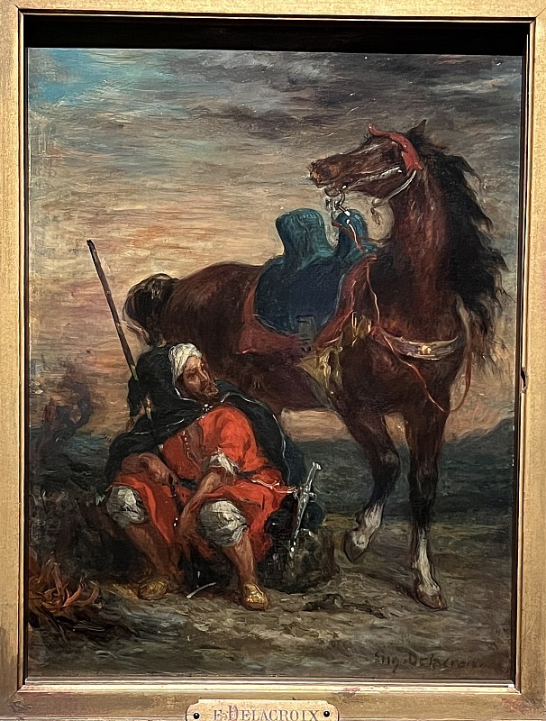 Eugène Delacroix — Cavalier arabe