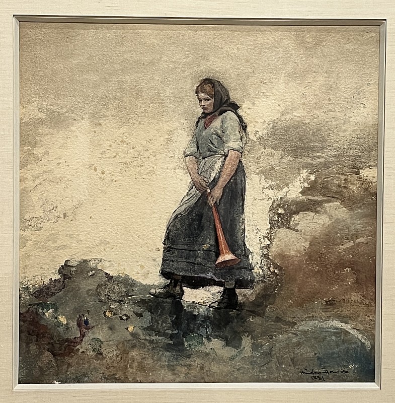 Winslow Homer — La Fille du garde-côte, 1881