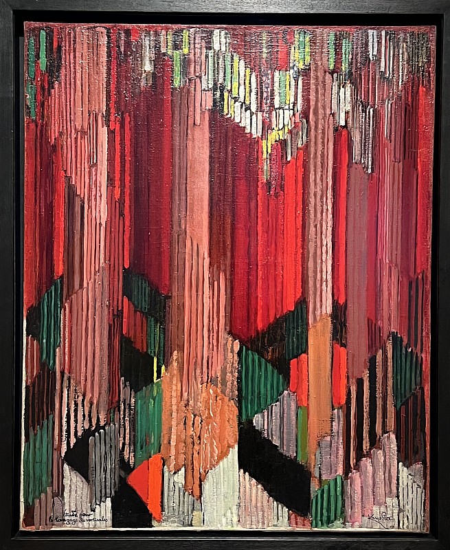 František Kupka — Étude pour le langage des verticales, 1911