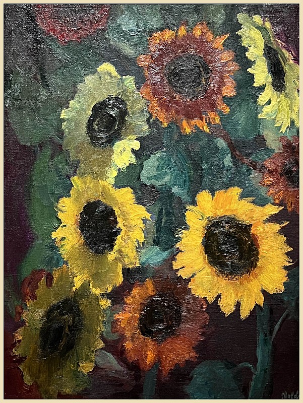 Emil Nolde — Tournesols rayonnants, 1936