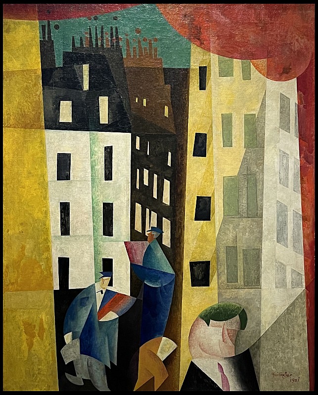Lyonel Feininger — Architecture II (L'Homme de Potin), 1921