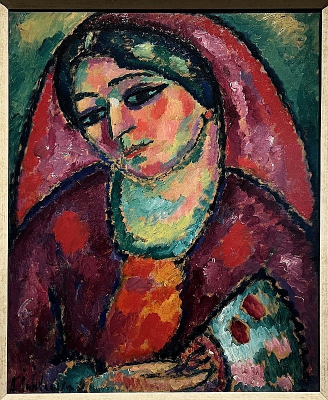 Alexej von Jawlensky — Voile rouge, 1912