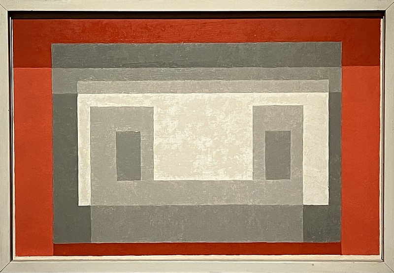 Josef Albers — Maison blanche B, 1947-1954