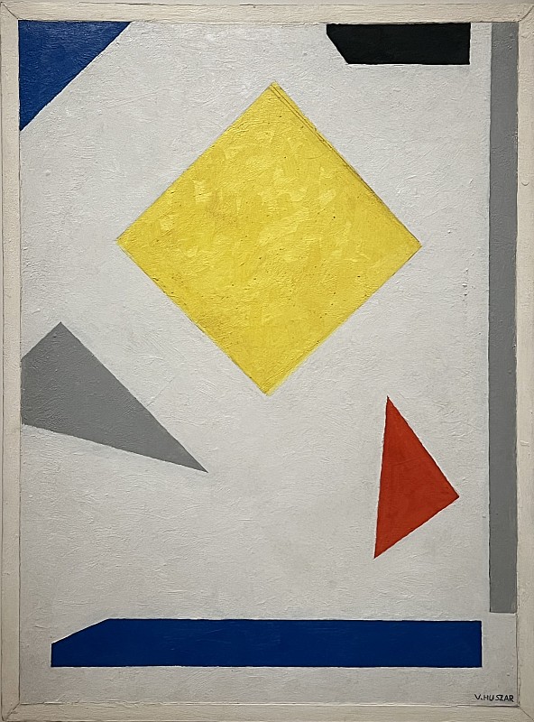 Vilmos Huszár — Composition, vers 1955-1960