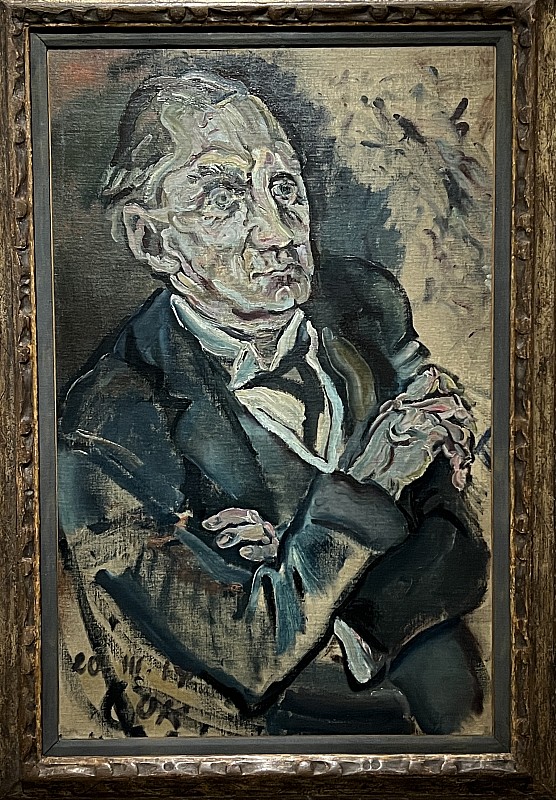Oskar Kokoschka — Portrait de Max Schmidt, 1914