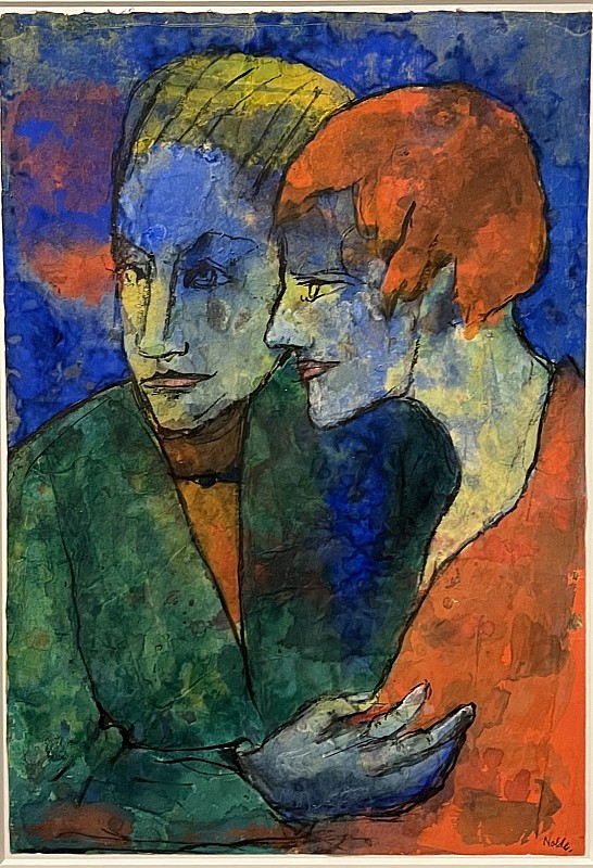Emil Nolde — Le Jeune Couple, vers 1931-1935
