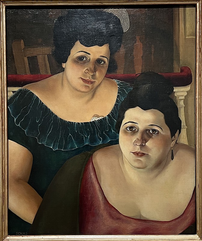 Christian Schad — Maria et Annunziata « du port », 1923