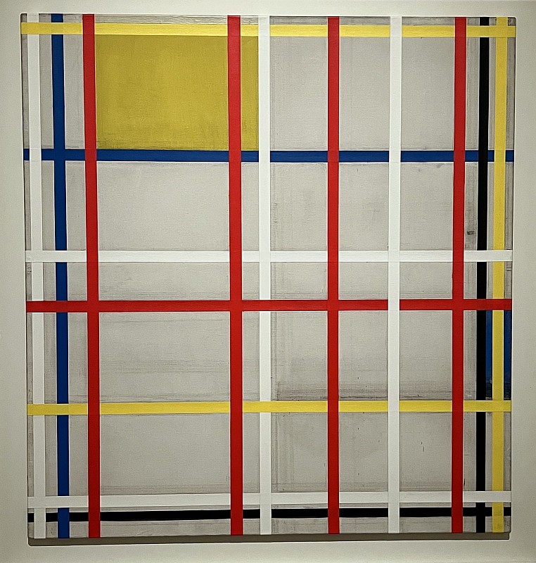 Piet Mondrian — New York City, 3 (inachevé), 1941
