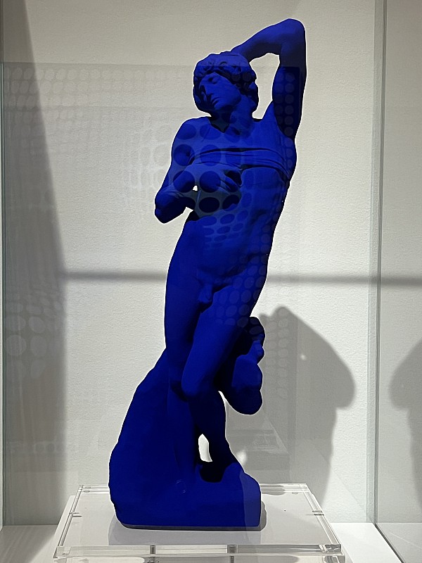 Yves Klein — Esclave mourant (d'après Michel-Ange), s. d.