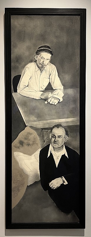 R. B. Kitaj — Une visite à Londres (Robert Creeley et Robert Duncan), 1977
