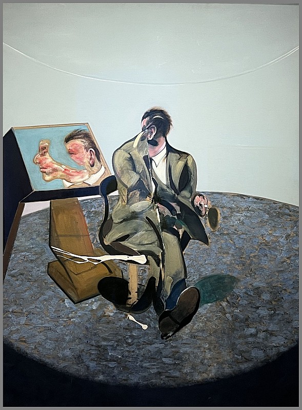 Francis Bacon — Portrait de George Dyer dans un miroir, 1968