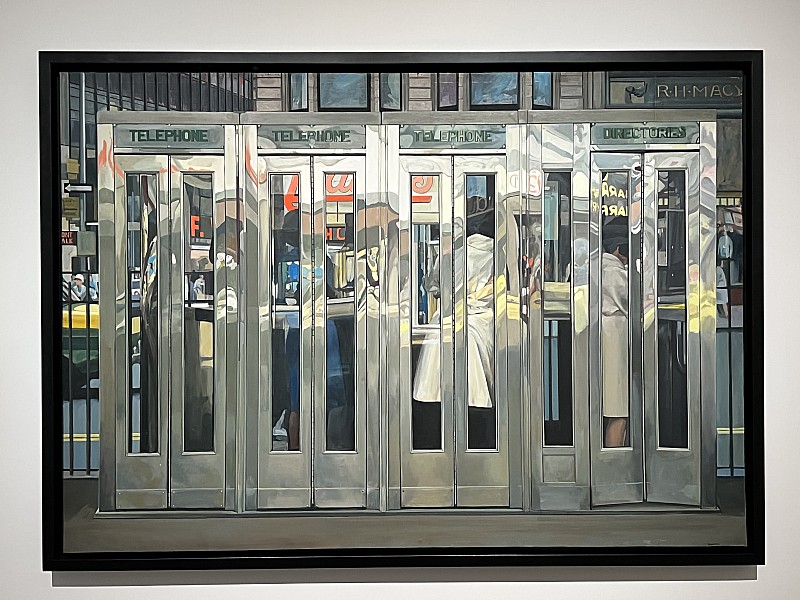 Richard Estes — Cabines téléphoniques, 1967
