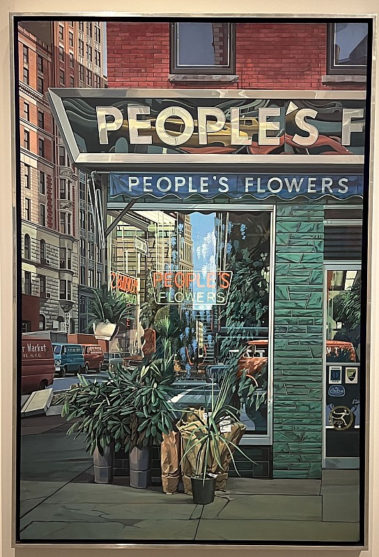 Richard Estes — People's Flowers, 1971