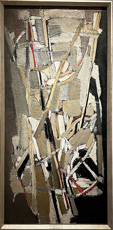 Nicolas de Staël — Composition grise, 1948