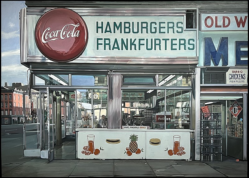 Richard Estes — Nedick's, 1970