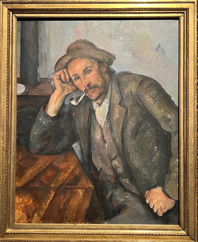 Cézanne — Le Fumeur accoudé, 1890