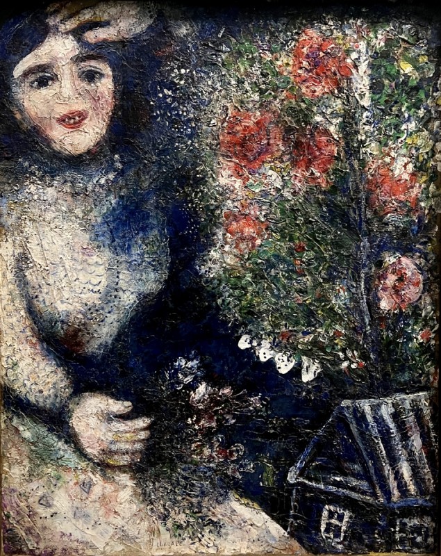 Chagall — La Mariée et le bouquet, 1925