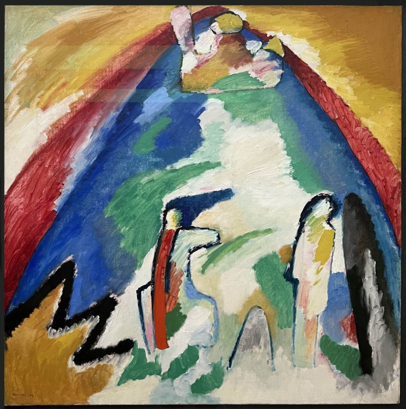 Kandinsky — Mountain, 1909