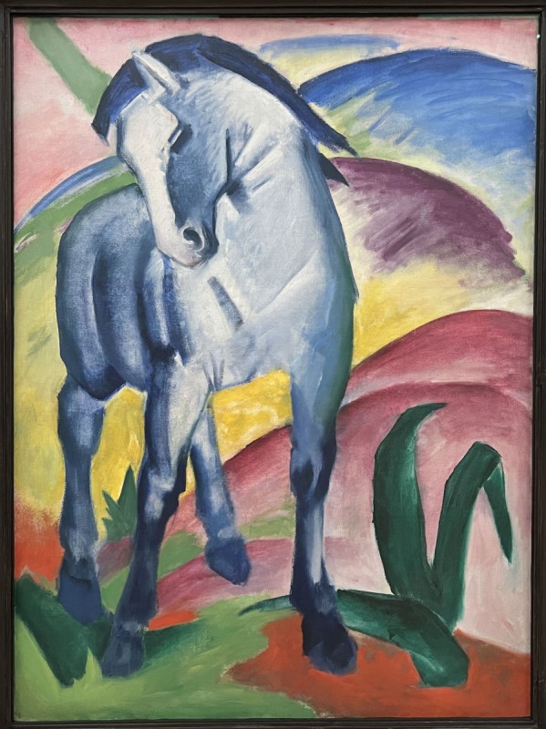 Franz Marc — Cheval bleu I, 1911