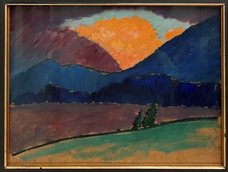 Jawlensky — Soir d'été à Murnau, 1909