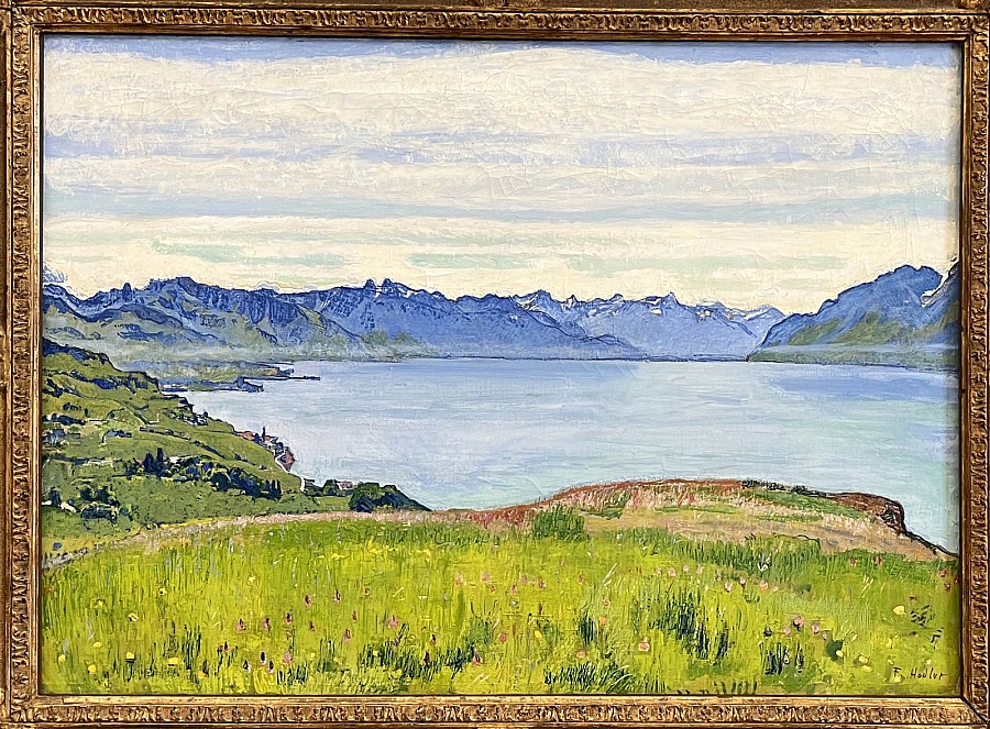 Ferdinand Hodler — Landscape on Lake Geneva, 1906