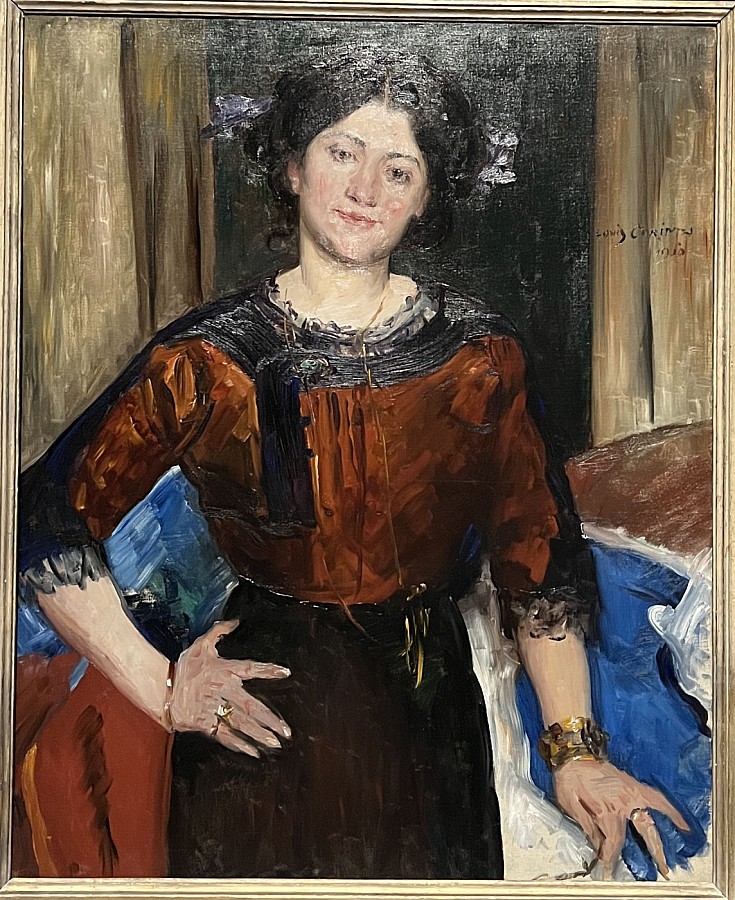 Lovis Corinth — Portrait de Charlotte Corinth, 1910