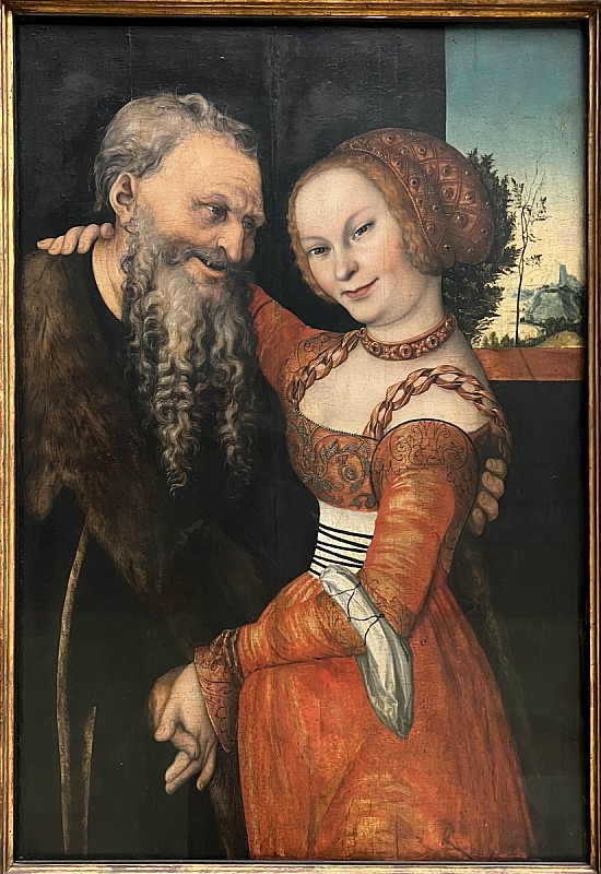 Lucas Cranach — Le Couple mal assorti, 1530